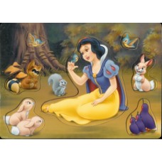 Wooden Snow White Puzzle